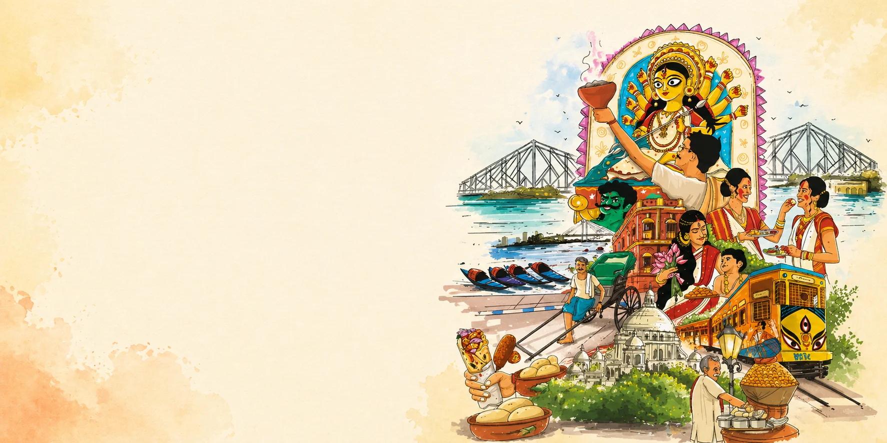 Calcutta illustration