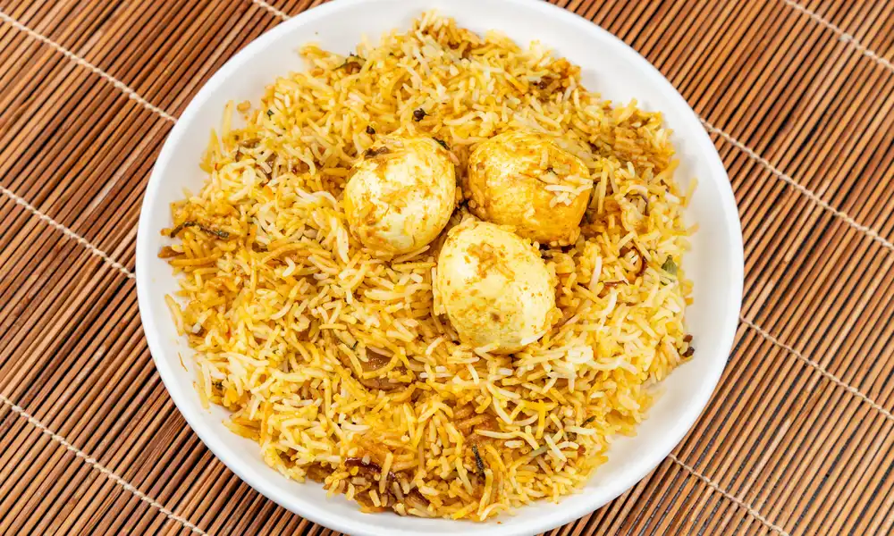 Egg Dum Biryani