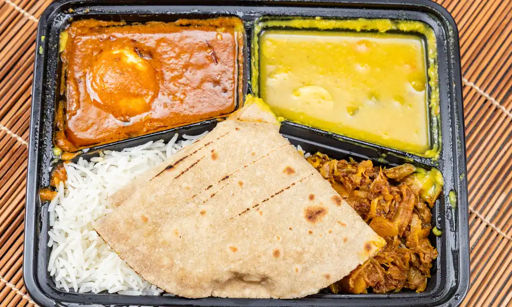 Egg Thali