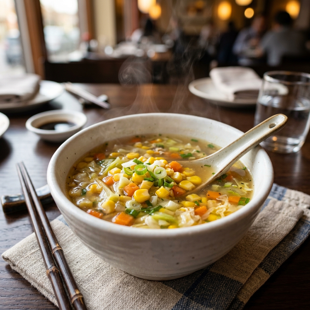 Veg Sweet Corn Soup