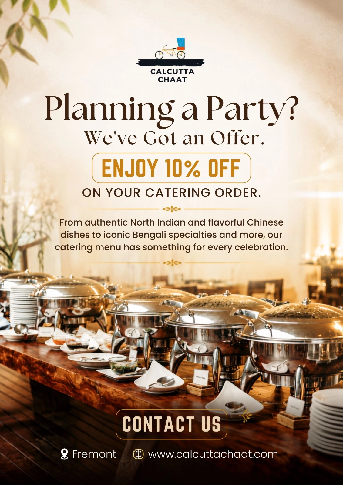 Calcutta Chaat & Bakery Special Offer